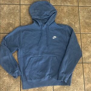 Nike Men's Medium Deep Blue Pullover Hoodie